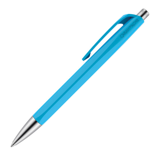 Caran d'Ache 888 Infinite Ballpoint Pen - Turquoise - Swiss Made