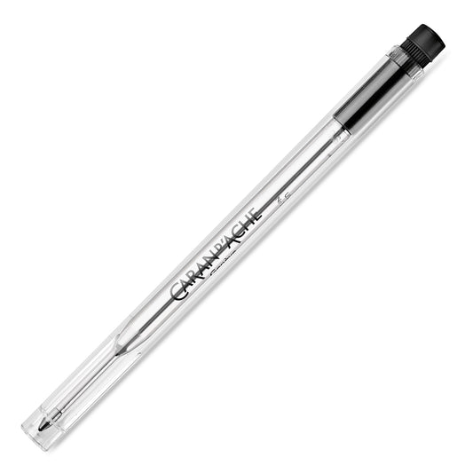 Caran d'Ache Goliath Ballpoint Pen Refill Cartridge - Black - Fine - Swiss Made