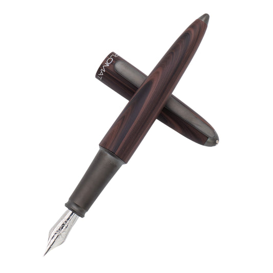 Diplomat Aero Fountain Pen - Black Forest