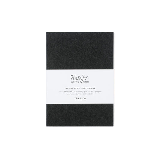 Dressco Onionskin Notebook - A6 - Black