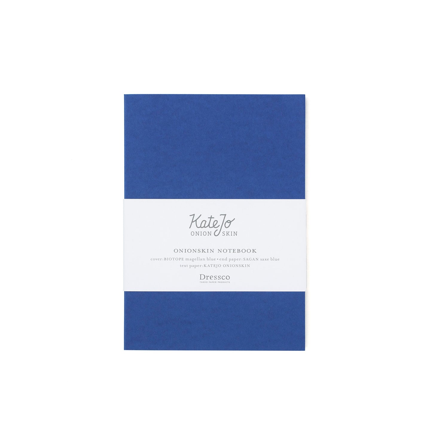 Dressco Onionskin Notebook - A6 - Blue