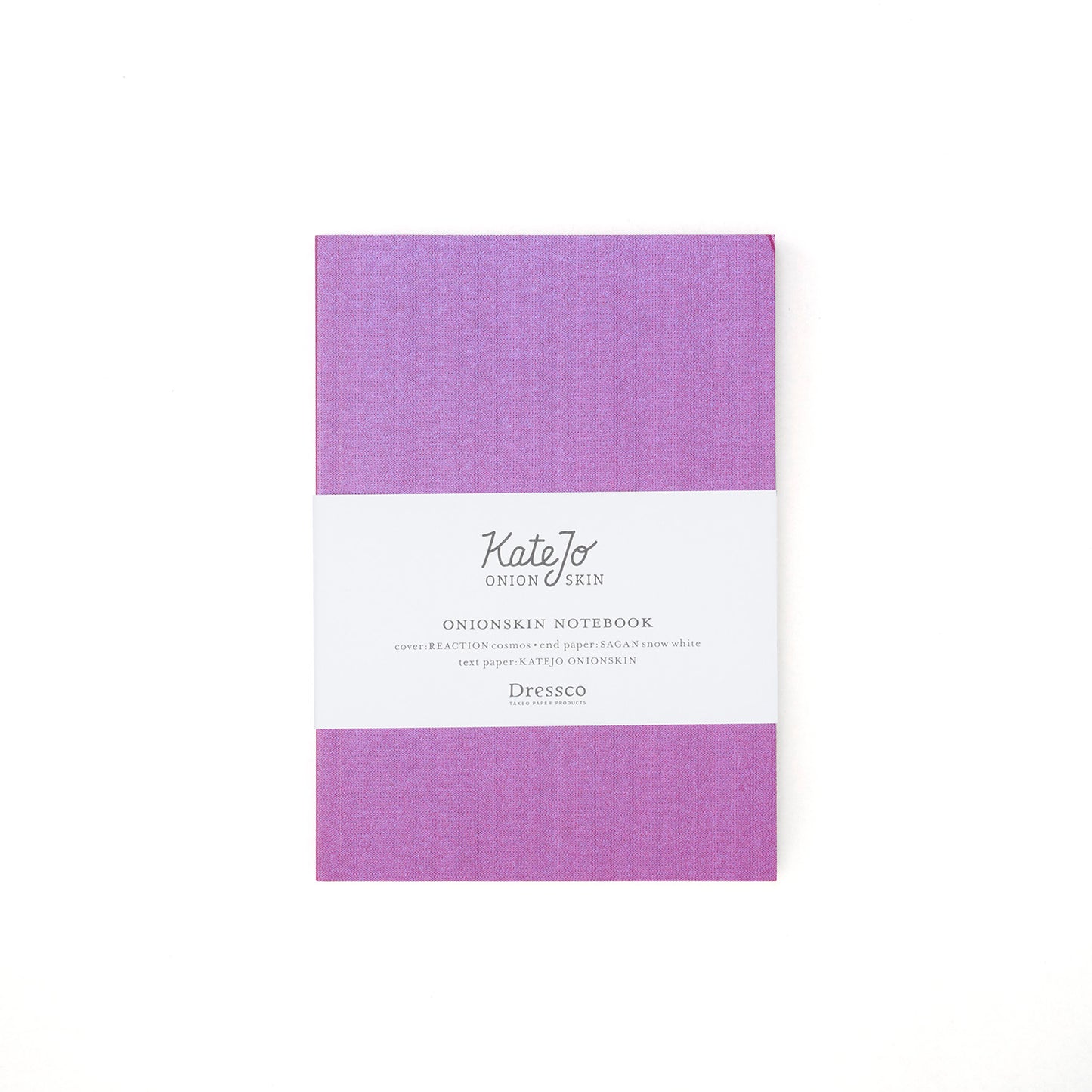 Dressco Onionskin Notebook - A6 - Pink