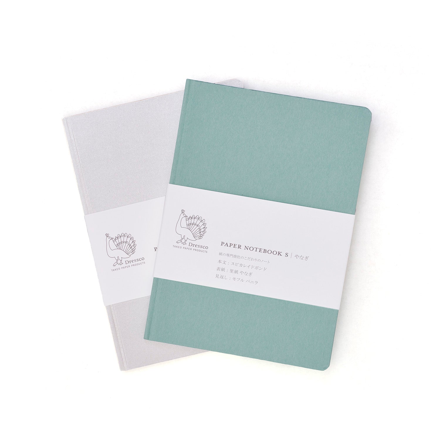 Dressco Paper Notebook S - A6 - SPICA Bond Paper - Light Blue and white 