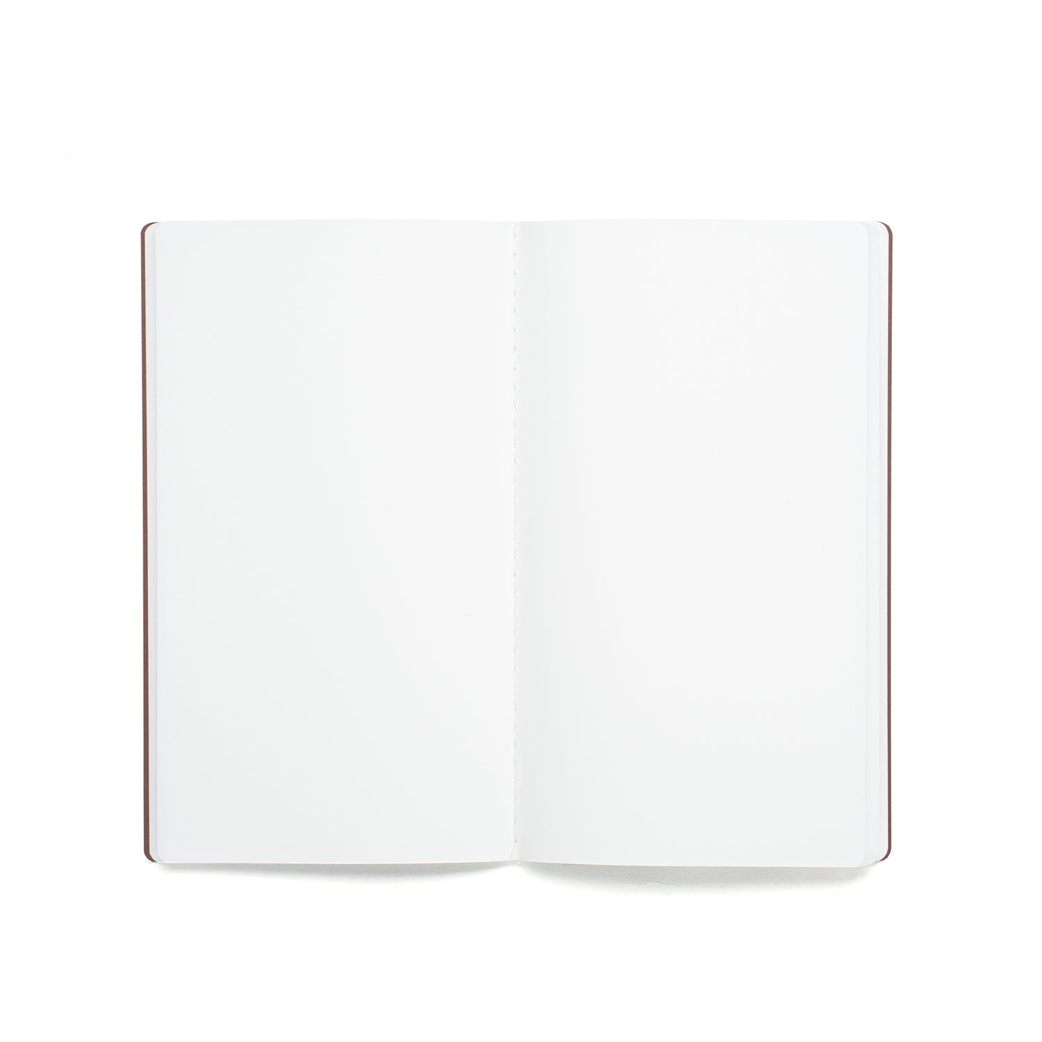 Dressco Stitched Notebook - A6 Slim - SPICA Bond Paper - Milky White open