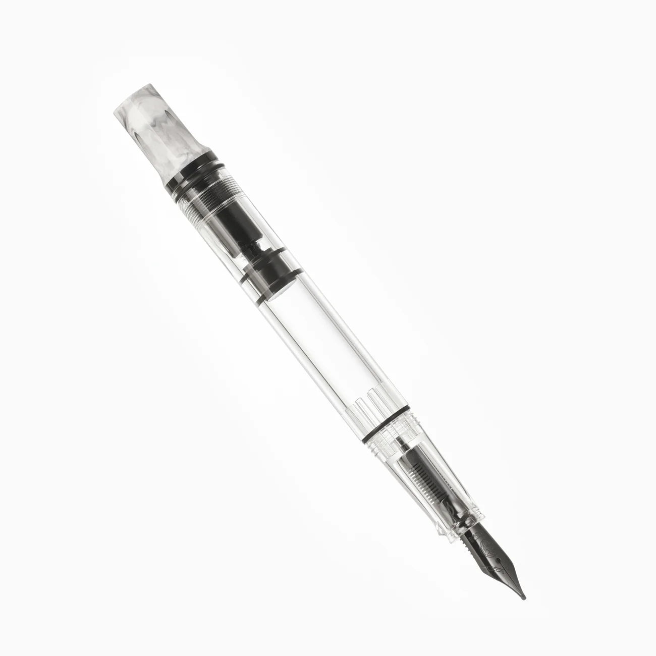 TWSBI Eco Fountain Pen - Carrara w/ Onyx
