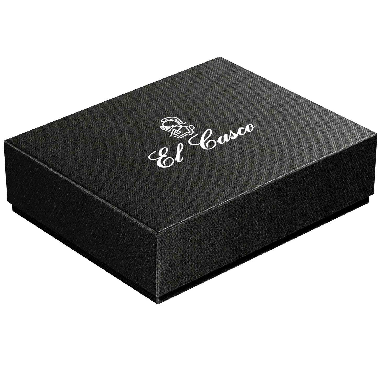 El Casco Sticky Note Holder M-671CG - Gray Chrome - Made in Spain box