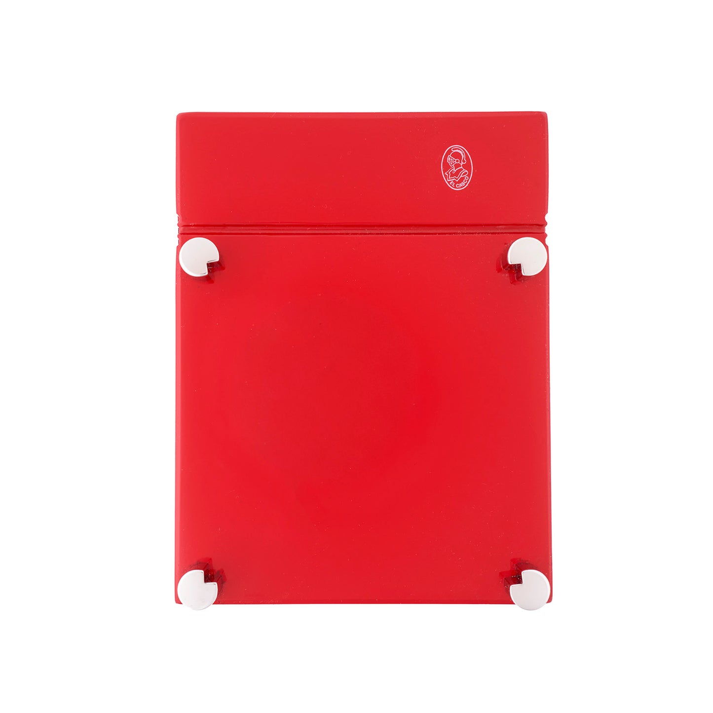 El Casco Sticky Note Holder M-671CG - Red Chrome - Made in Spain front