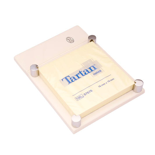 El Casco Sticky Note Holder M-671CG - White Chrome - Made in Spain