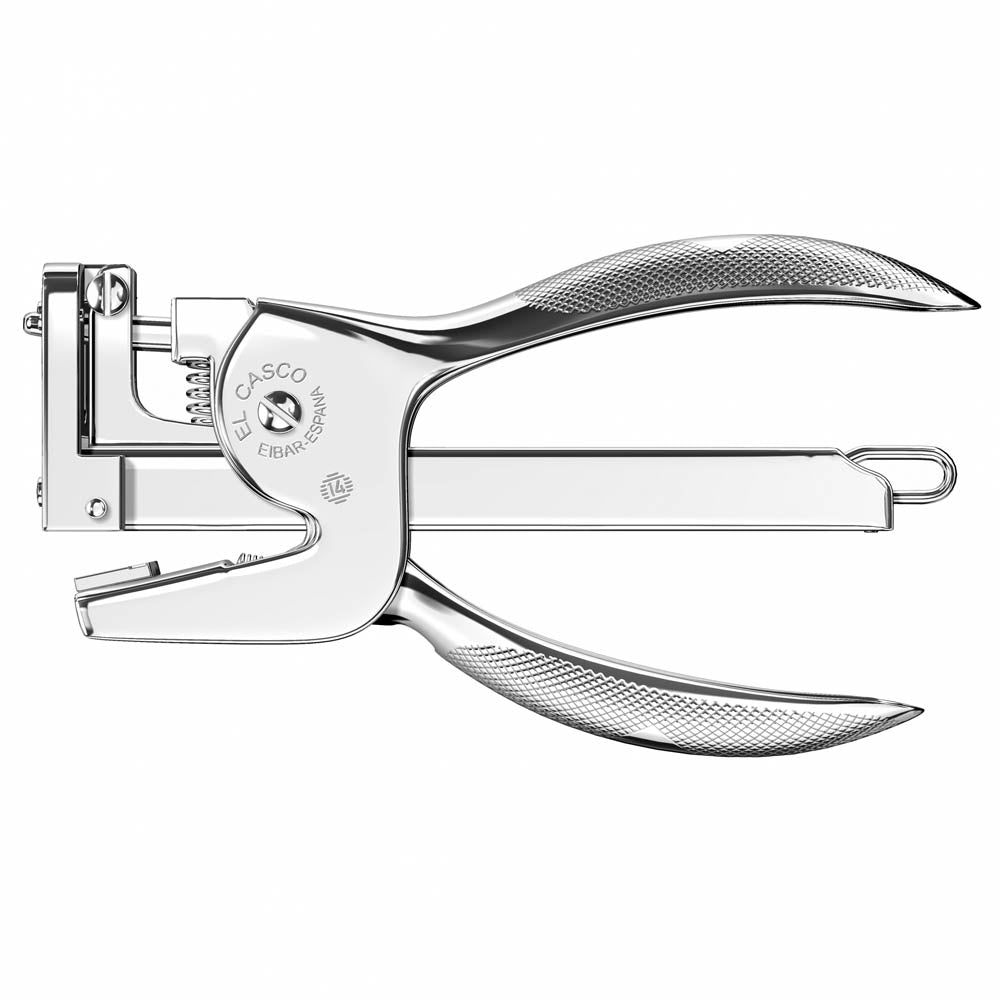 El Casco Pliers Stapler - Chrome M-85CT Made in Spain side