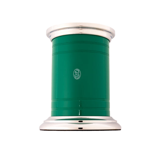 El Casco Pencil Cup M-654 - Pen Holder - Green Chrome - Made in Spain