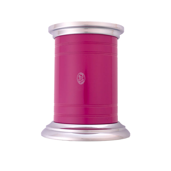 El Casco Pencil Cup M-654 - Pen Holder - Purple Chrome - Made in Spain