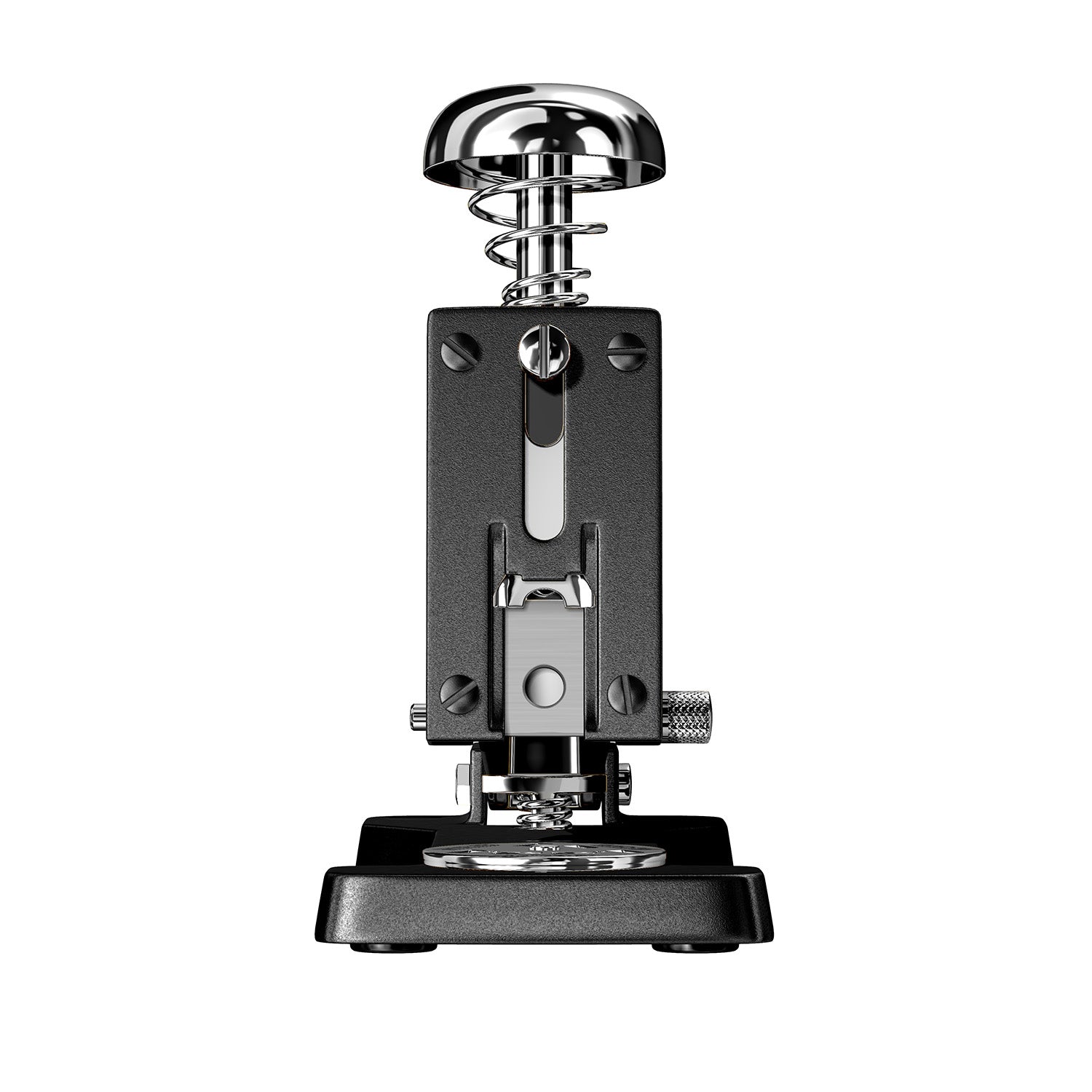 El Casco Heavy Duty Desk Stapler - Matte Black Chrome - Made in Spain
