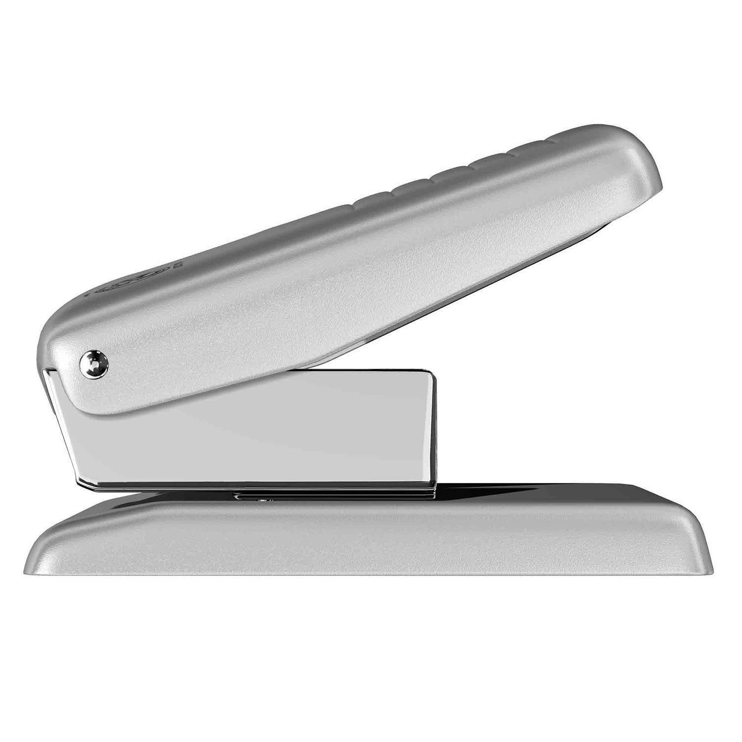El Casco Two-Hole Punch - Gray Chrome - Made in Spain side