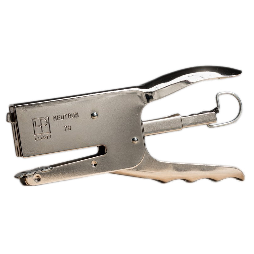 Ellepi Neutron 78 Super Metal Stapler - Galvanized made in italy