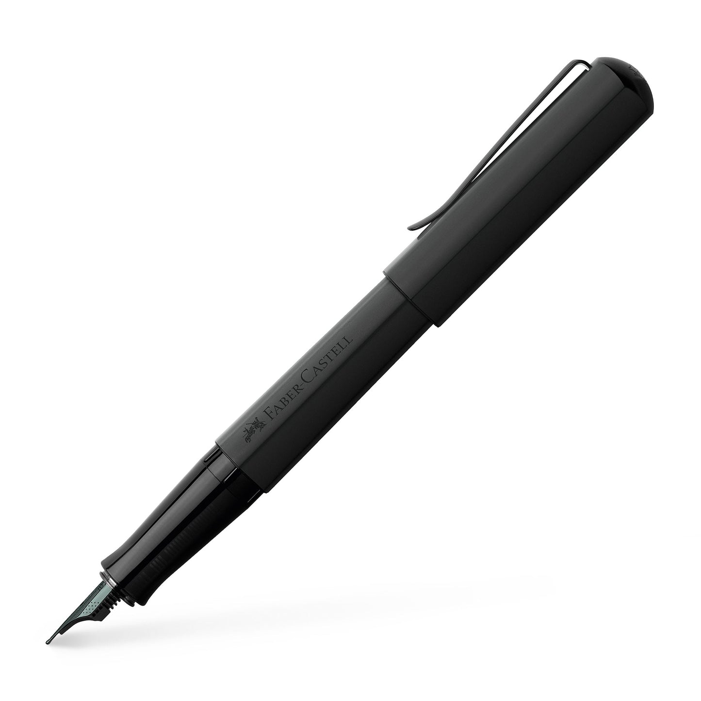 Faber-Castell HEXO Fountain Pen - Matte Black - Made in Europe