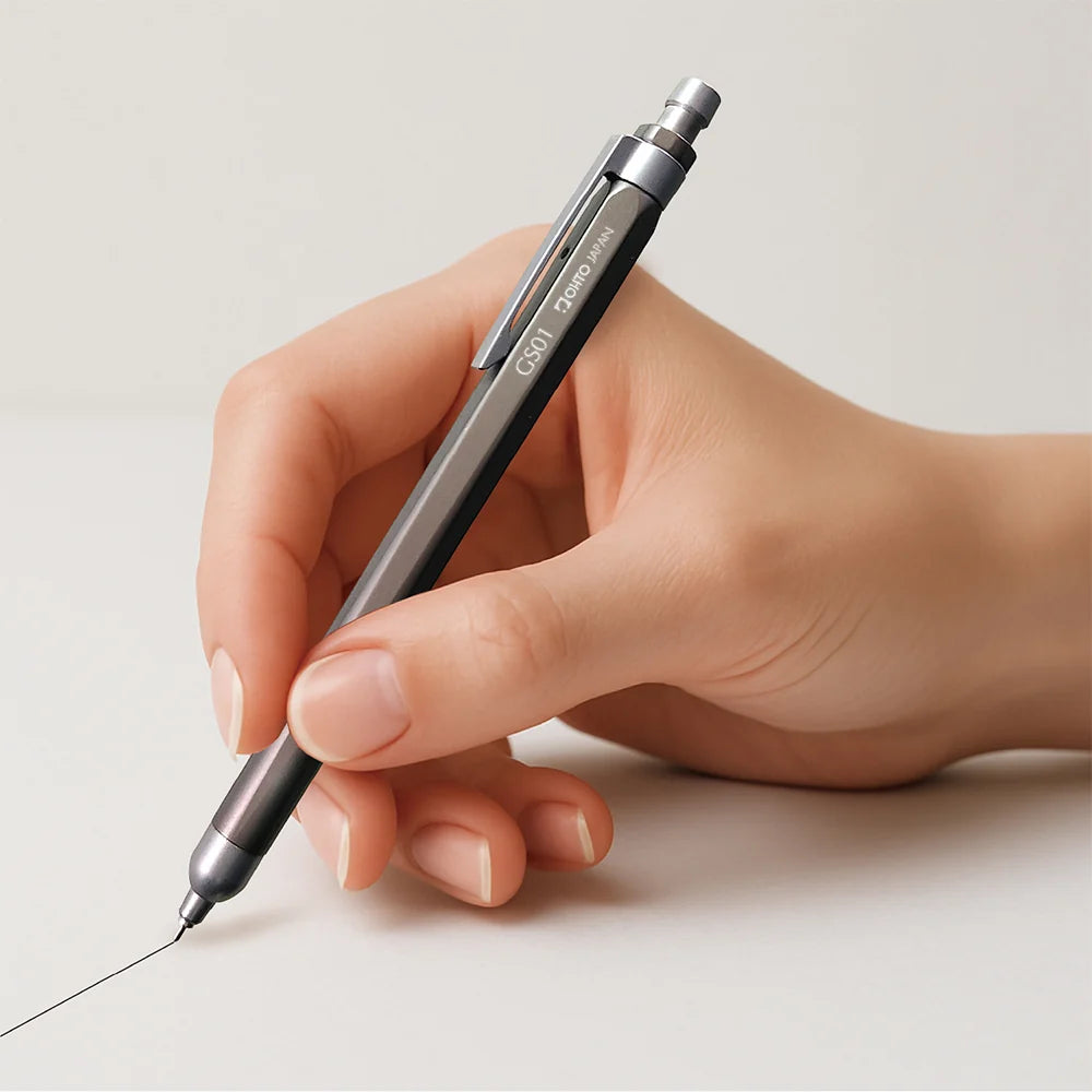 OHTO Horizon GS01 0.5 mm Gel Ballpoint Pen - Black EDC Gel Pen Japan in hand