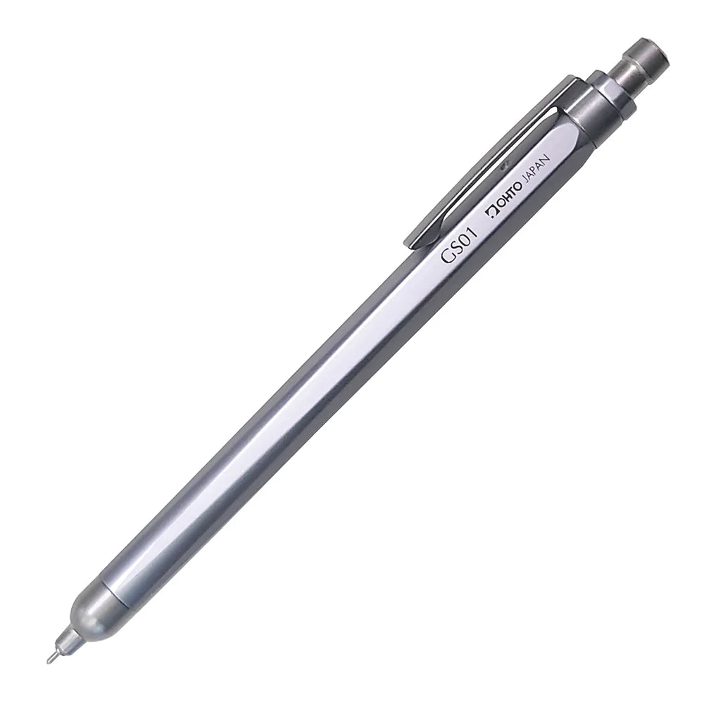 OHTO Horizon GS01 0.5 mm Gel Ballpoint Pen - Silver EDC Gel Pen Japan