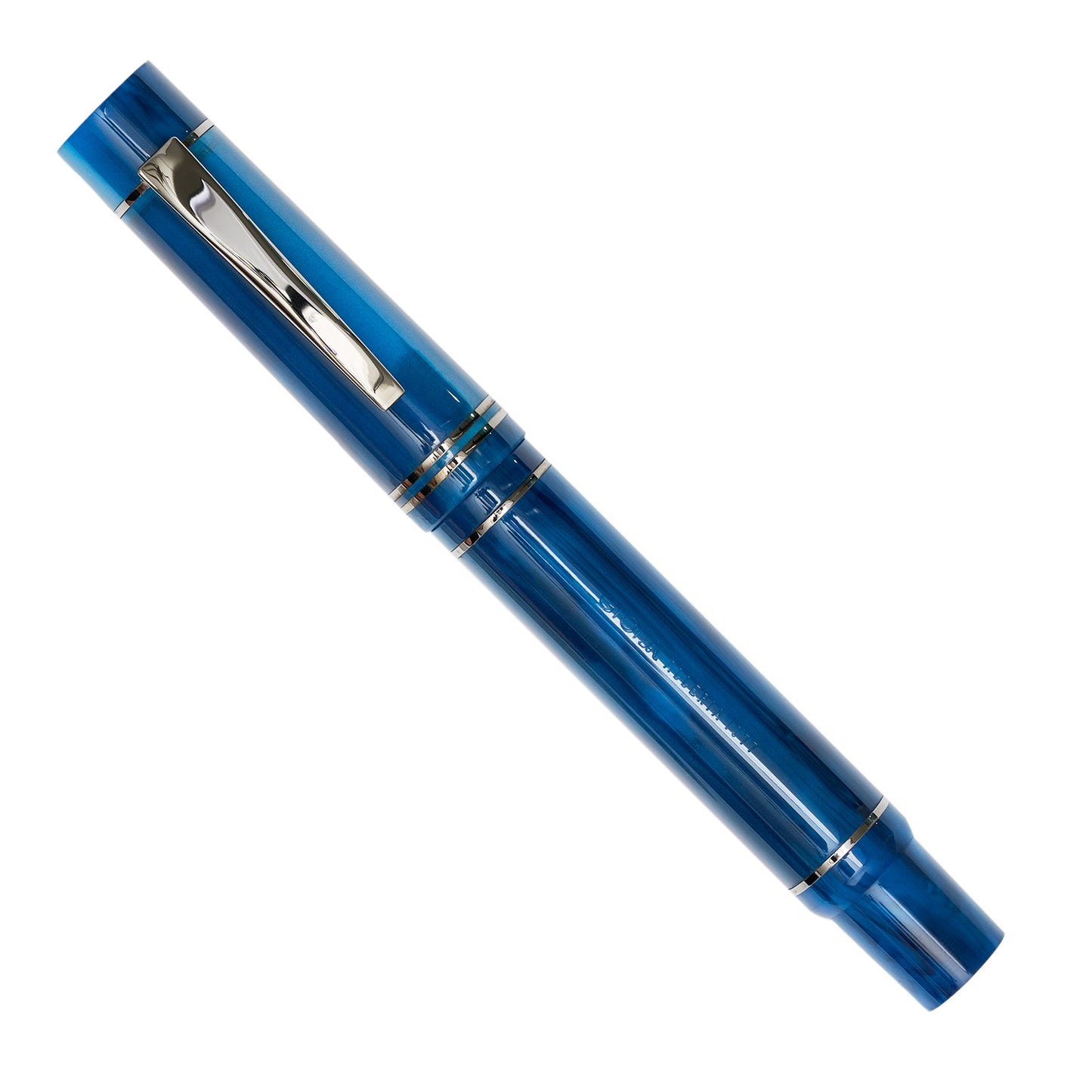 Gioia Alleria Piston Filler Fountain Pen - Grotta Azzurra | Made in Italy 