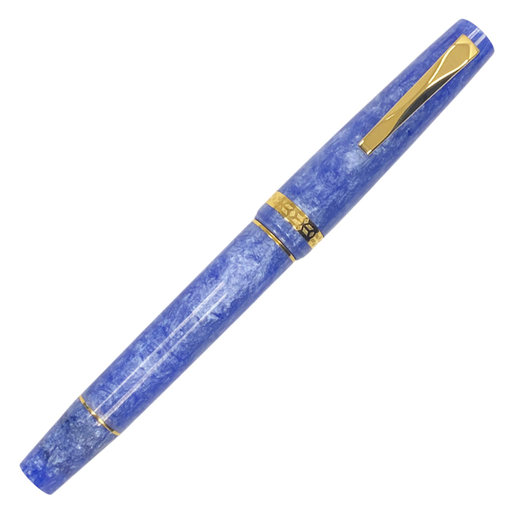Gioia Metis 2.0 Fountain Pen - Turquoise - Made in Italy capped