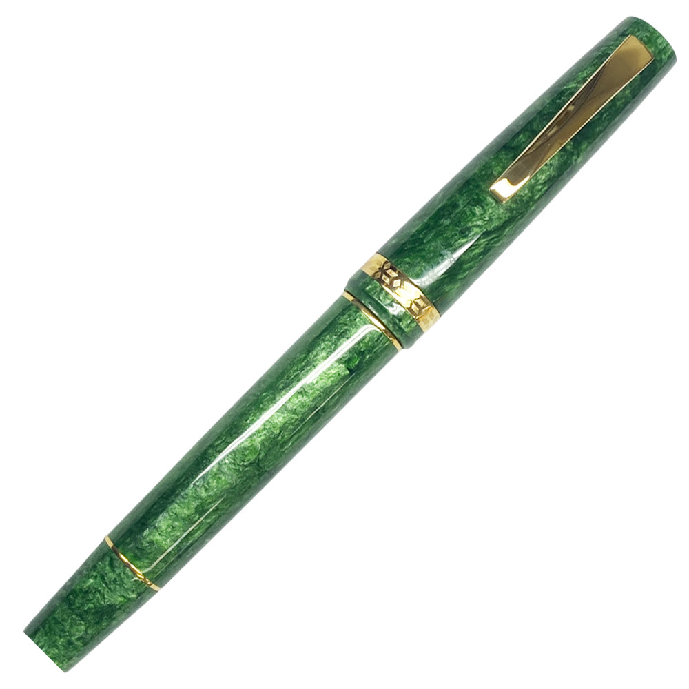 Gioia Metis 2.0 Fountain Pen - Verde D'Oriente - Gold Trim