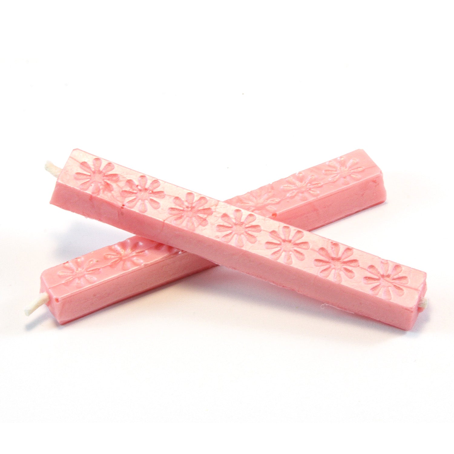 Sealing Wax - Long Stick Wick Wax Set - Pink Champagne - Made in the USA