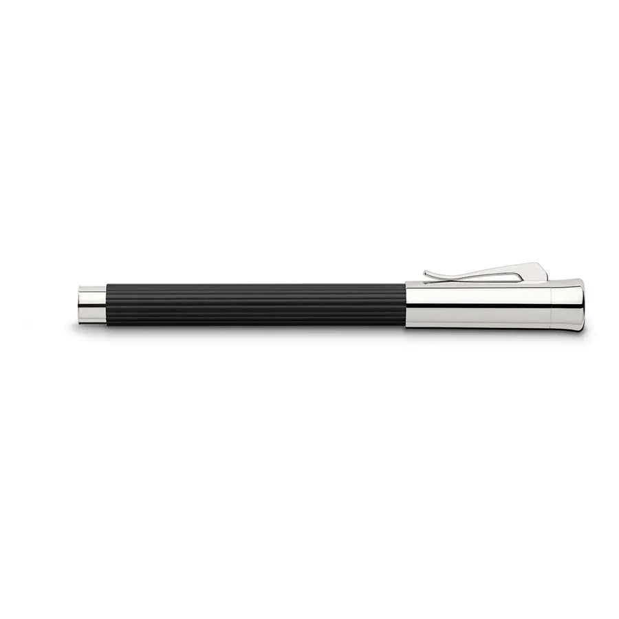 Graf Von Faber-Castell Tamitio Fountain Pen - Black - Made in Germany flat