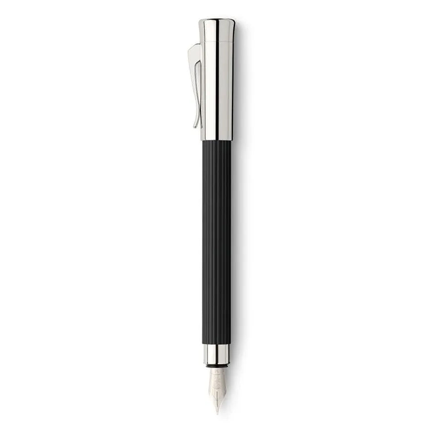 Graf Von Faber-Castell Tamitio Fountain Pen - Black - Made in Germany capped up