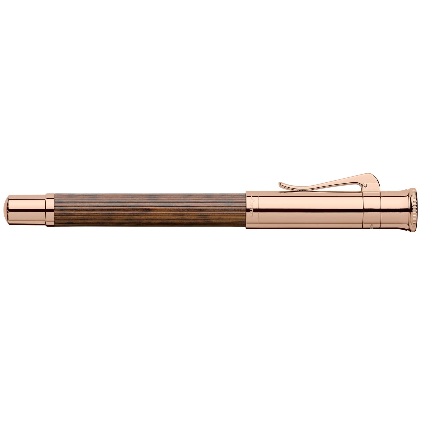 Graf Von Faber-Castell Classic Fountain Pen - Rose Gold Snakewood Limited Edition - Made in Germany capped