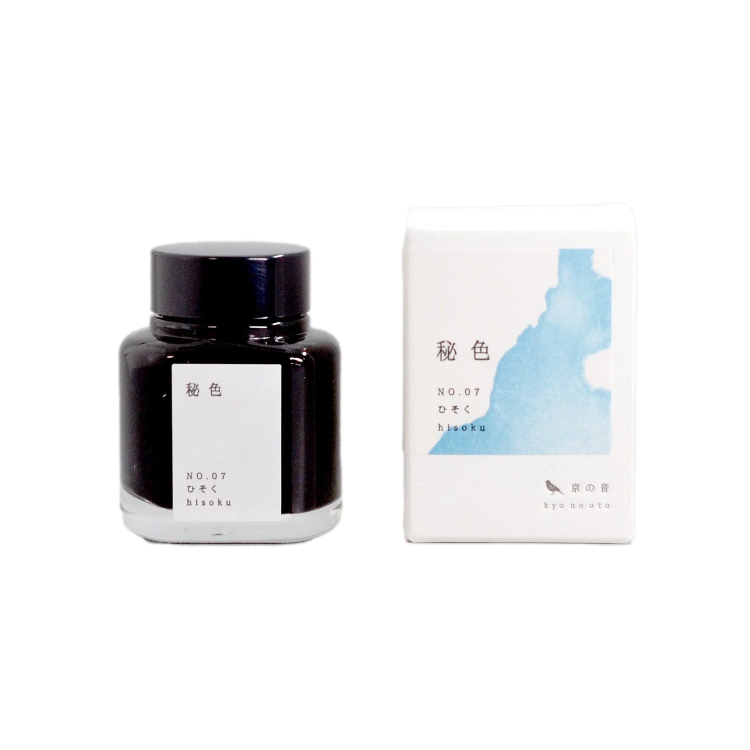 Tag Stationery Kyo No Oto Hisoku No. 7 Fountain Pen Ink - 40 ml Bottle with box