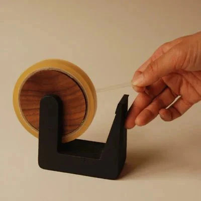 Ikenaga Iron Works Cast Iron Tetu Tape Cutter Dispenser - Made in Japan lifestyle