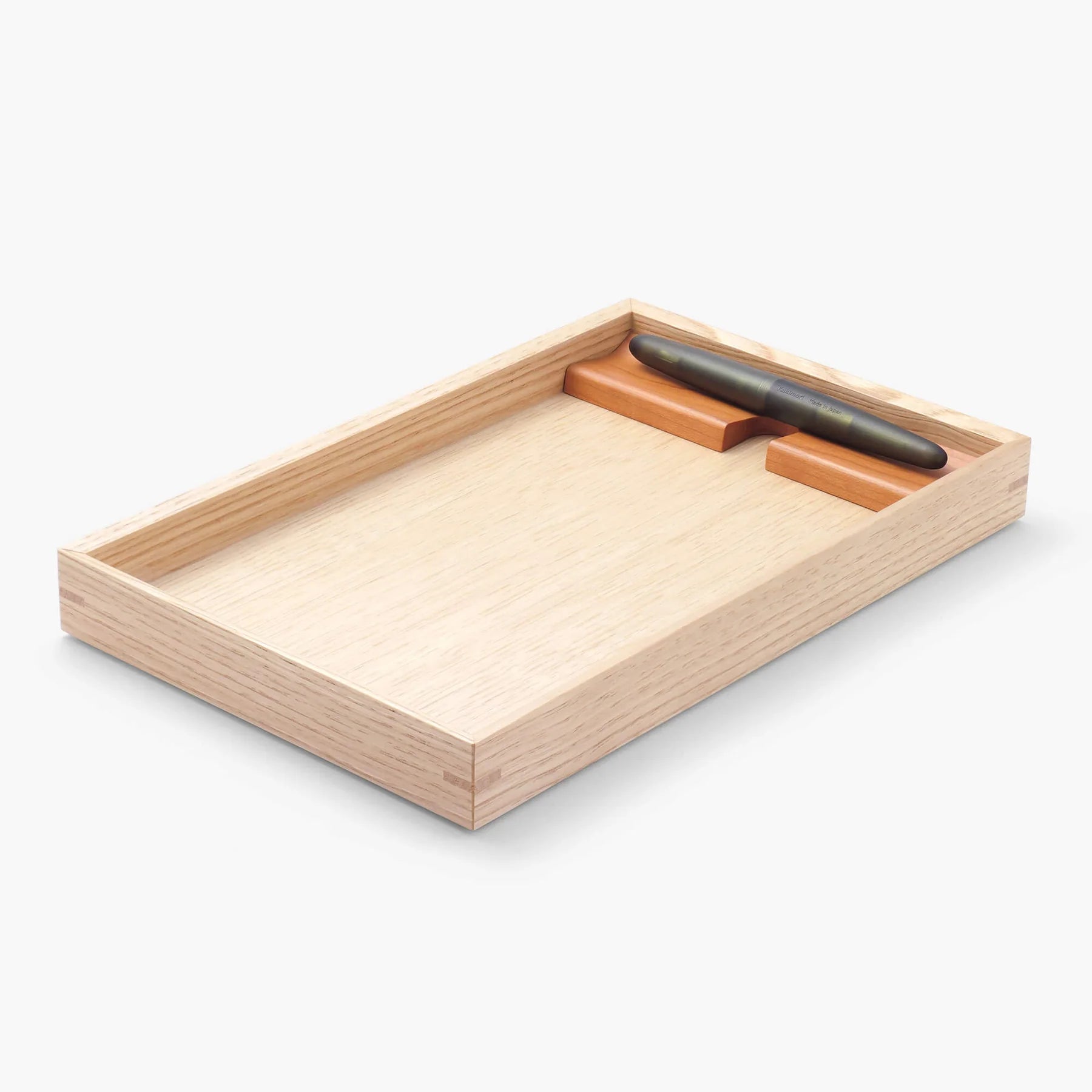 Kakimori Wood A5 Writing Tray Made in Japan pen empty