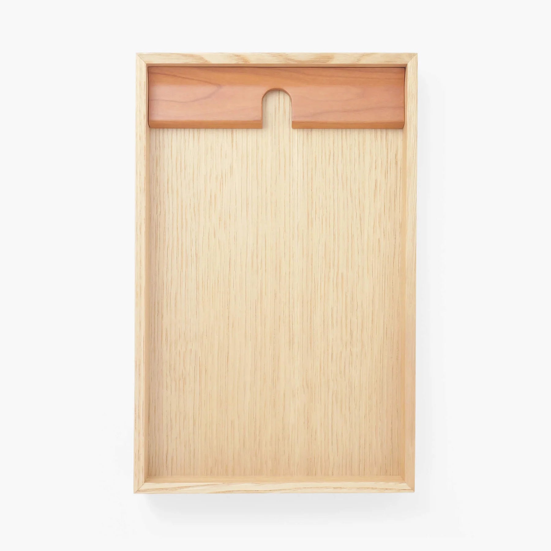 Kakimori Wood A5 Writing Tray Made in Japan top down