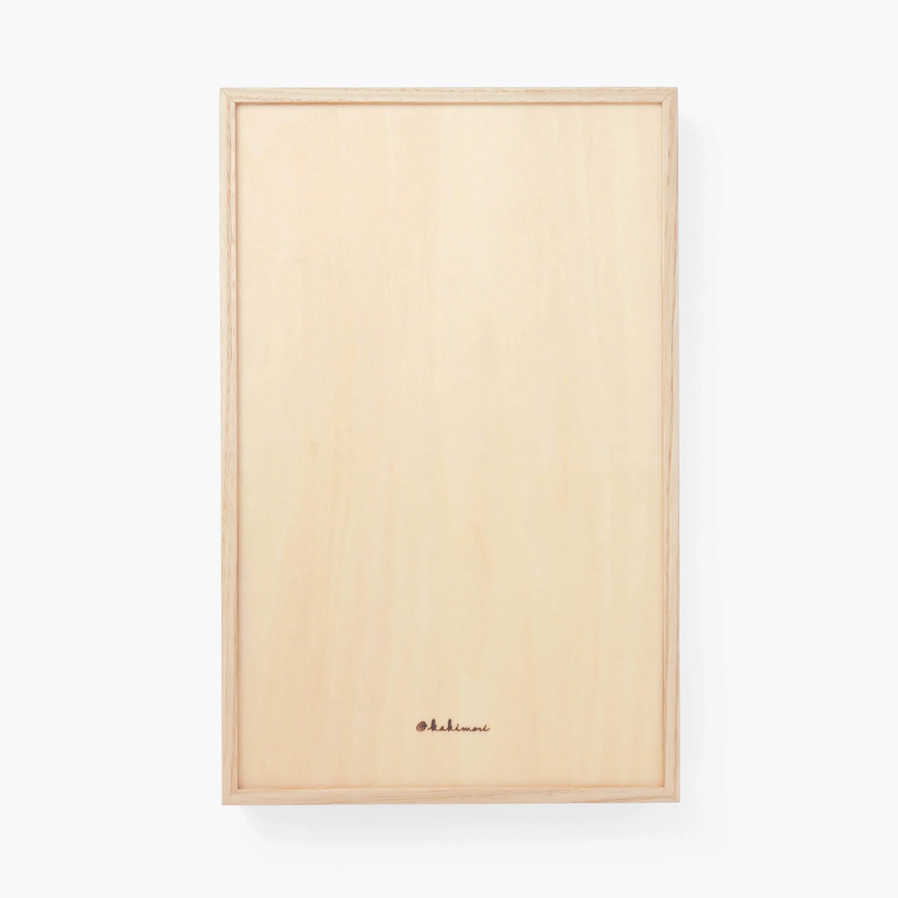 Kakimori Wood A5 Writing Tray Made in Japan bottom
