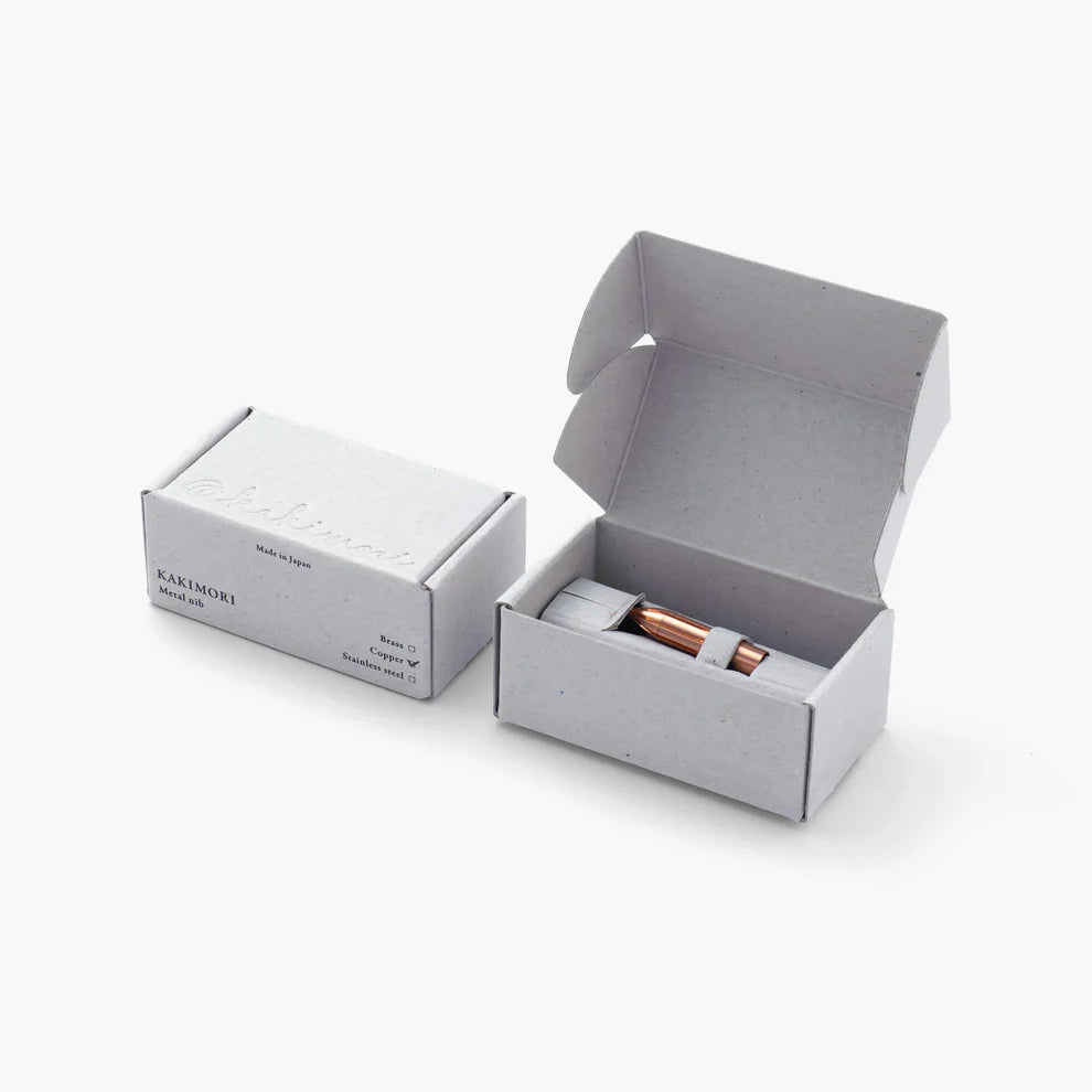 Kakimori Metal Nib Copper | DIp Pen Nib | Made in Japan box