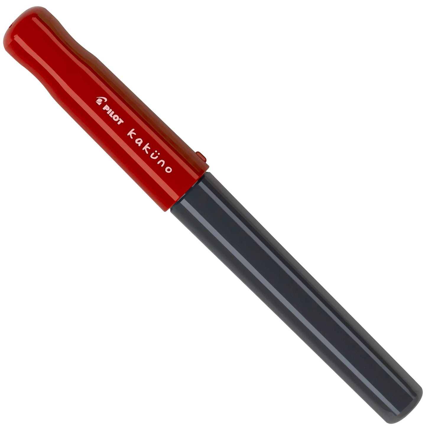 Pilot Kakuno Fountain Pen - Red - Medium Nib Made in Japan capped