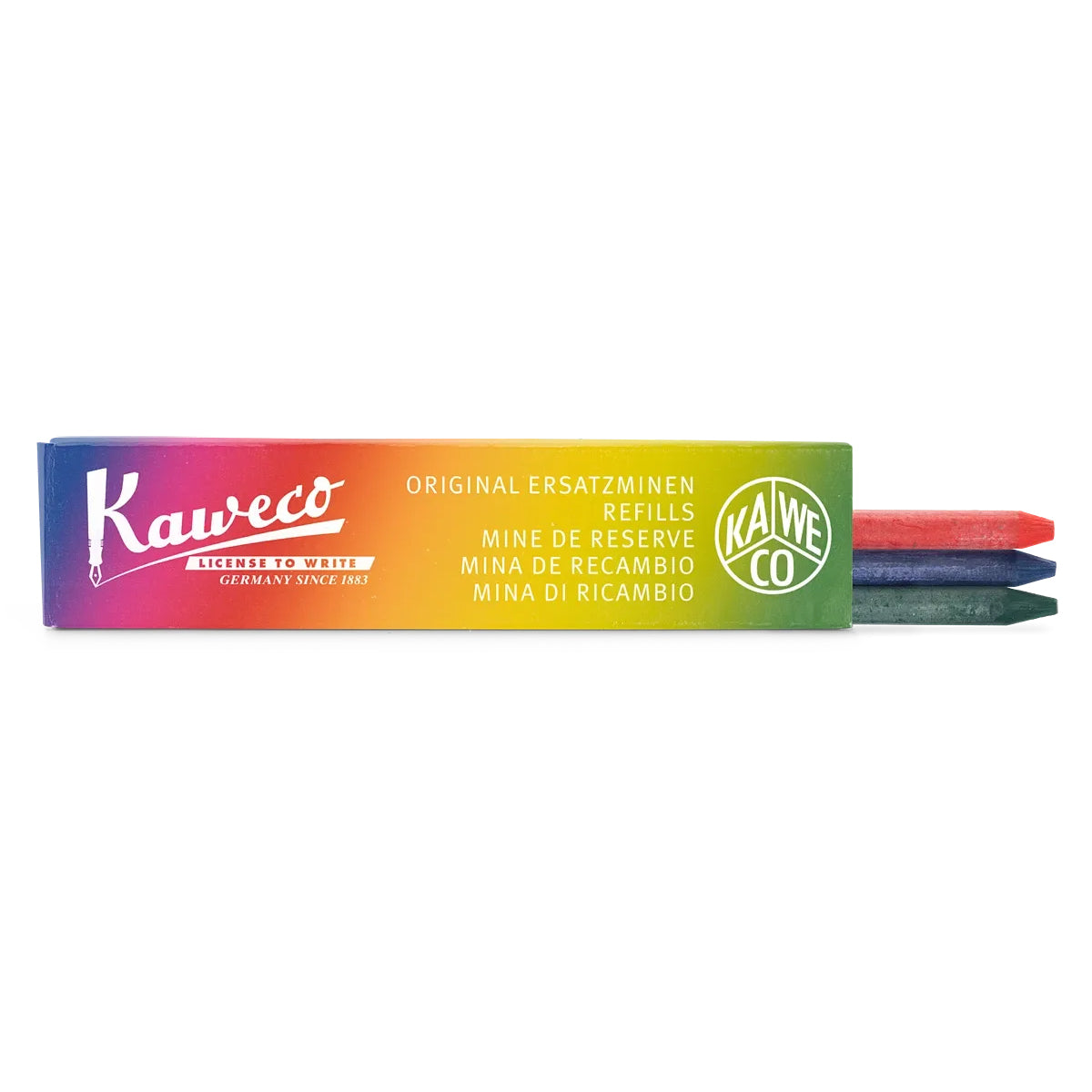 Kaweco Pencil Lead - 5.6 mm - All Purpose Mix - Blue/Green/Red - Pack of 3
