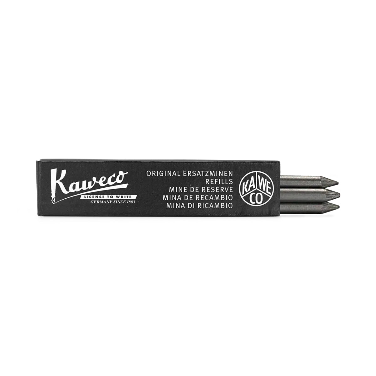 Kaweco Pencil Lead - 5.6 mm - Black - Pack of 3