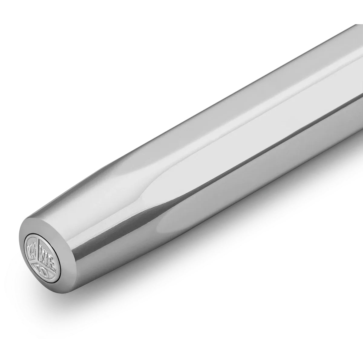 Kaweco AL Sport Fountain Pen - Raw Aluminum  Tail