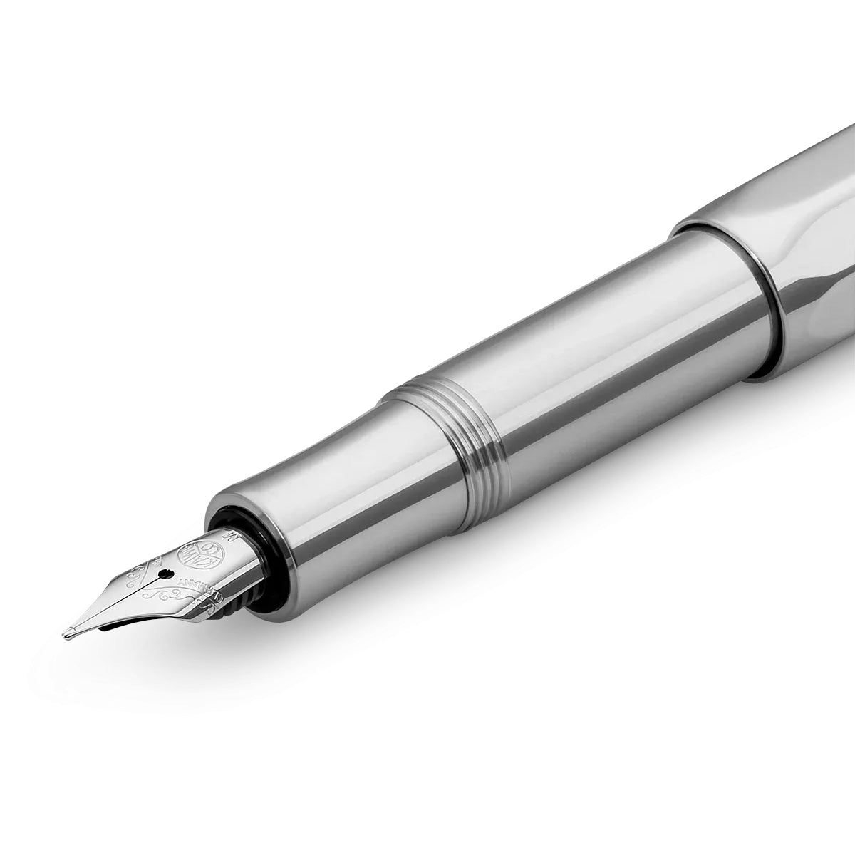 Kaweco AL Sport Fountain Pen - Raw Aluminum  Nib
