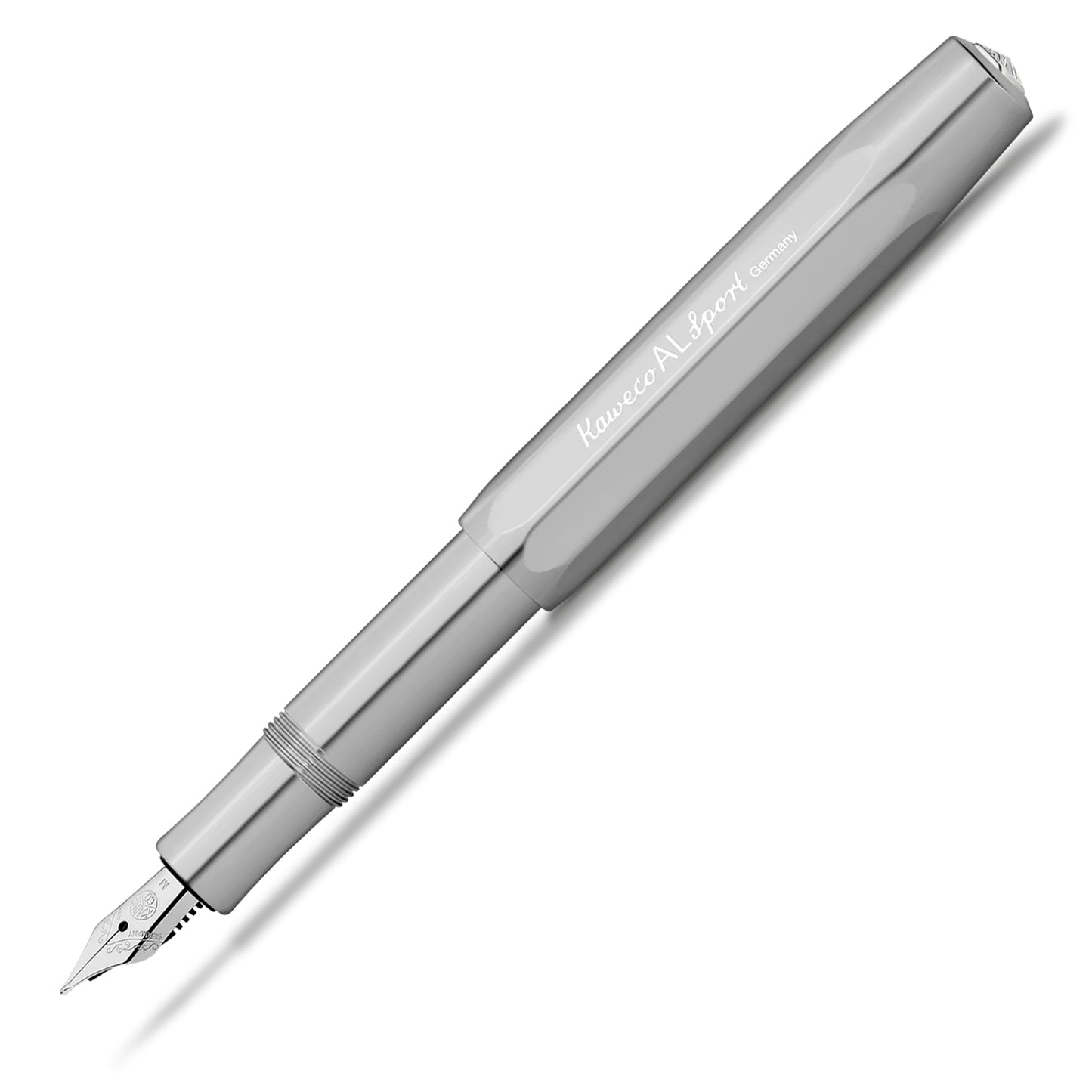 Kaweco AL Sport Fountain Pen - Raw Aluminum  Posted