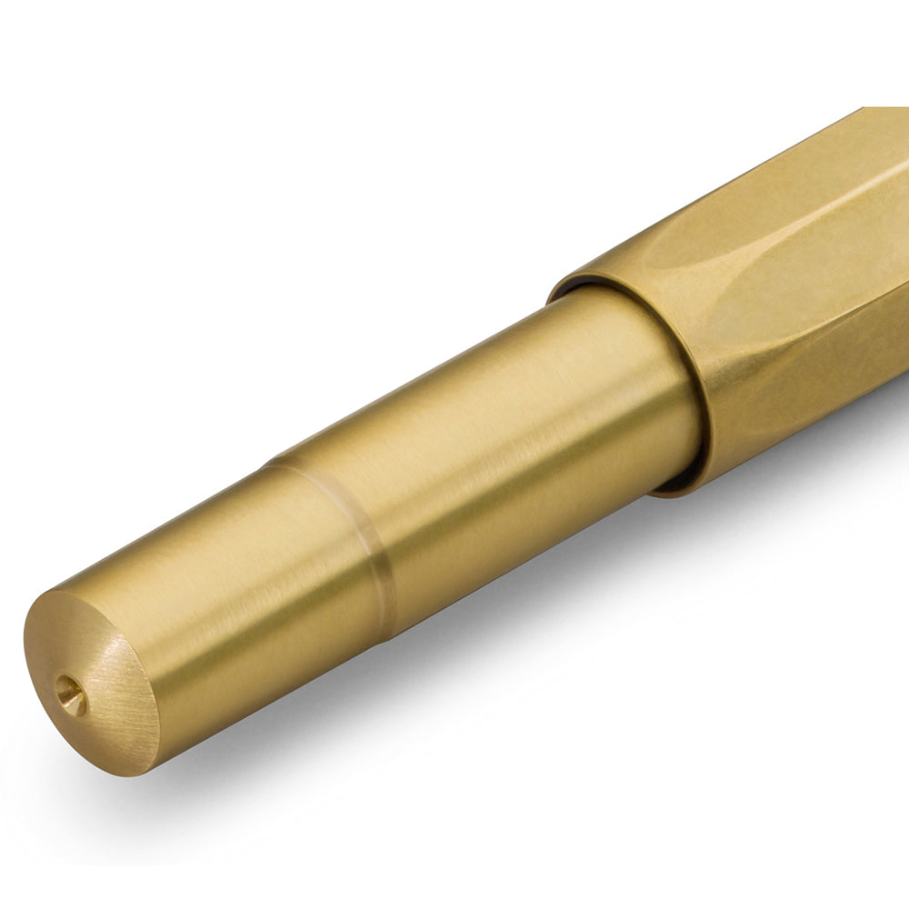 Kaweco Sport Fountain Pen - Brass Sport - Made In Germany Tail