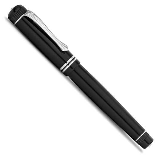 Kaweco DIA2 Rollerball Pen - Black Chrome - Made In Germany capped