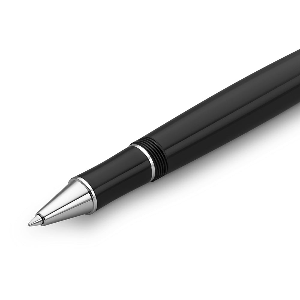 Kaweco DIA2 Rollerball Pen - Black Chrome - Made In Germany tip