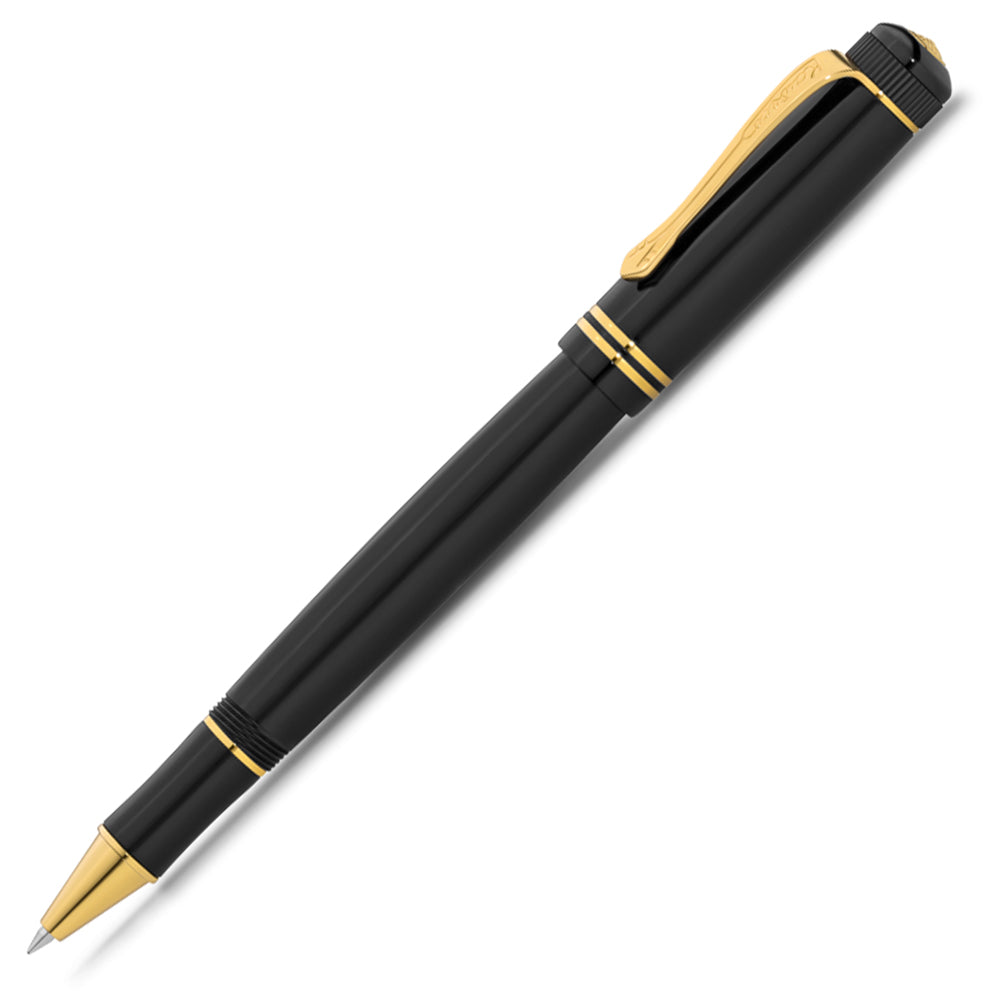 Kaweco DIA2 Rollerball Pen - Black Gold - Made In Germany