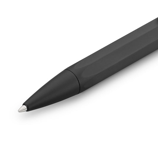 Kaweco Original Ballpoint Pen - Black Chrome - Made In Germany tip detail