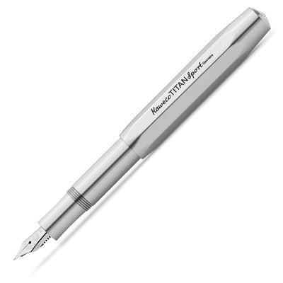 Kaweco Sport Fountain Pen - Titan Sport - Titanium - Made In Germany posted