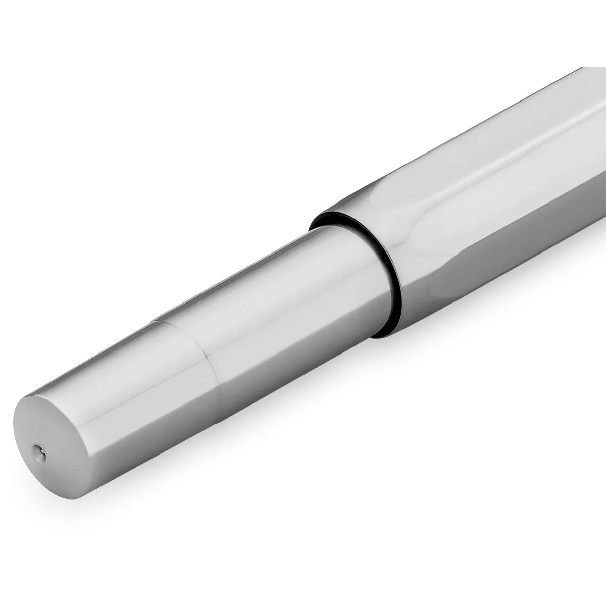 Kaweco Sport Fountain Pen - Titan Sport - Titanium - Made In Germany tail detail