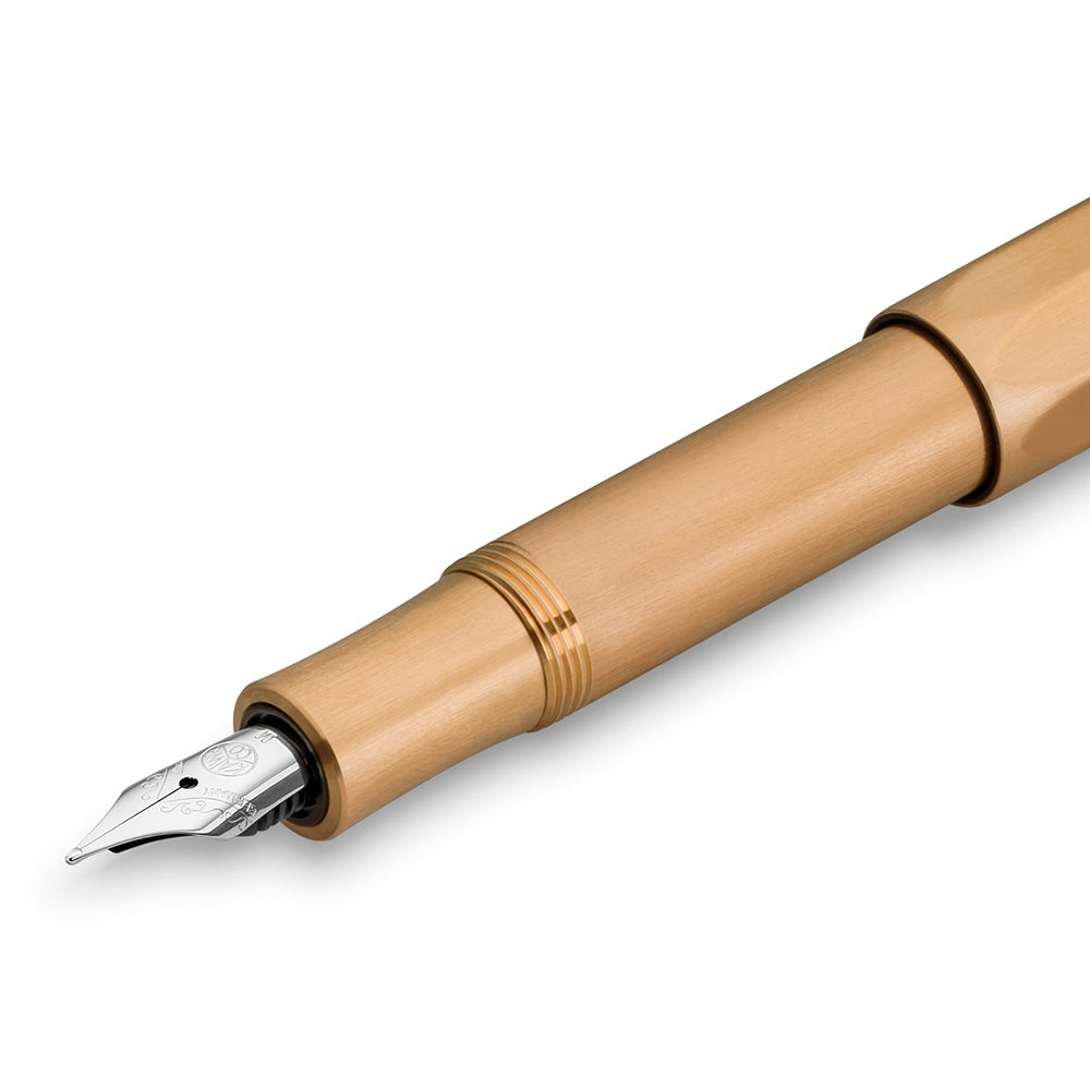 Kaweco Sport Fountain Pen - Bronze Sport - Special Edition - Made In Germany nib detail