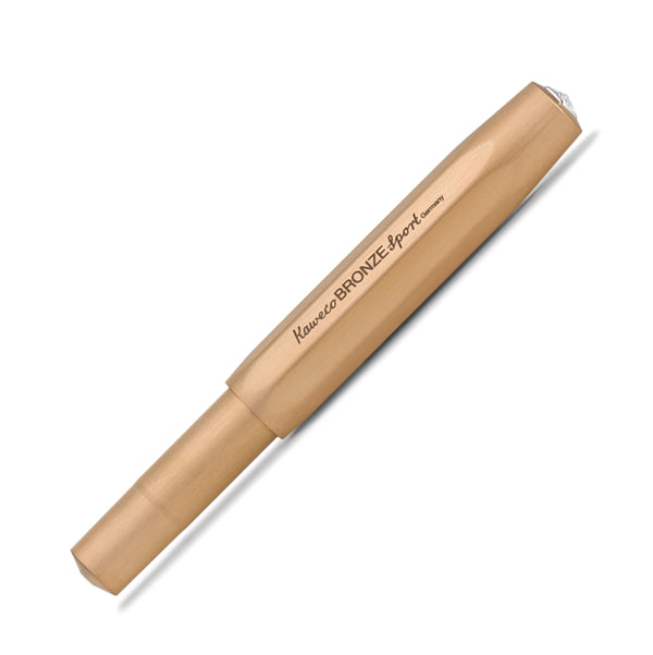 Kaweco Sport Fountain Pen - Bronze Sport - Special Edition - Made In Germany capped