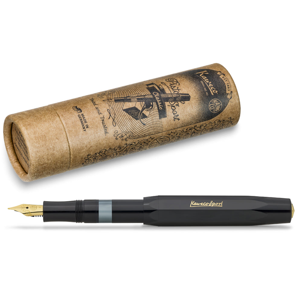Kaweco Classic Sport Piston Filler Fountain Pen - Made In Germany with tube box